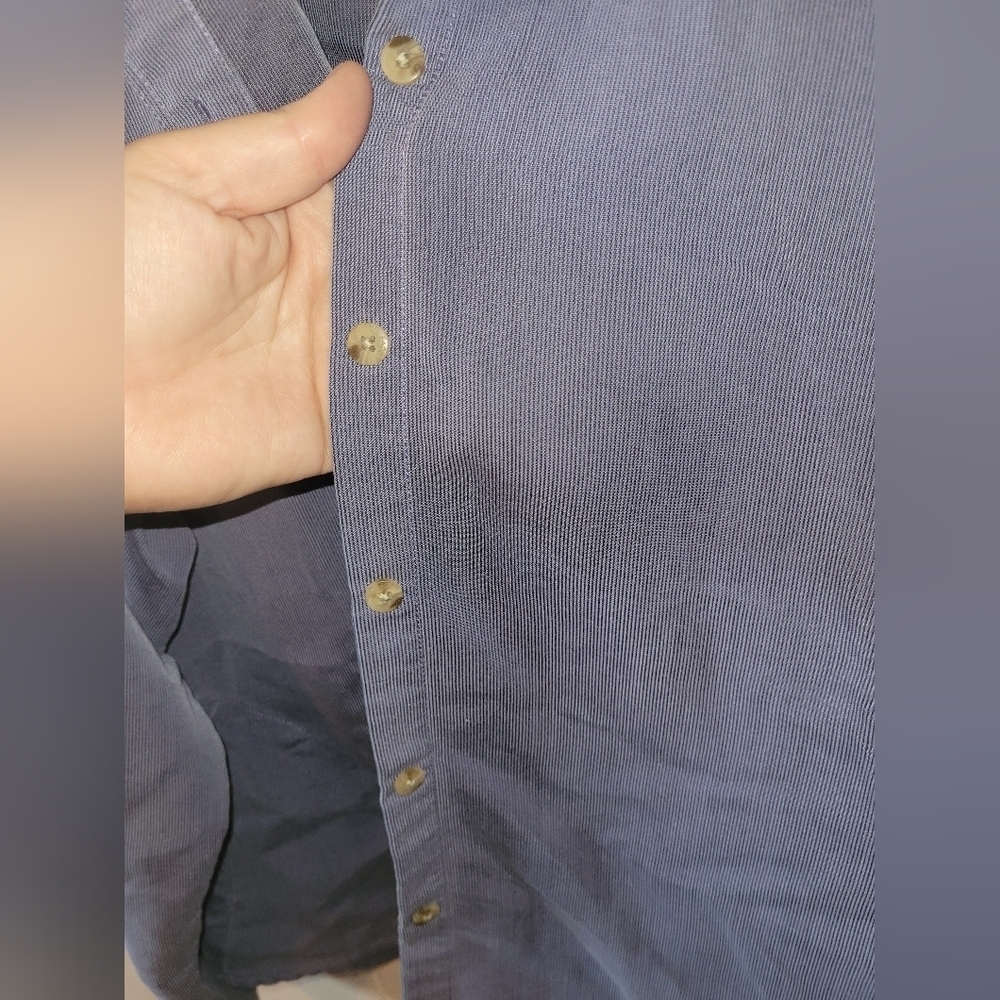 The North Face Blue Button-Down Shirt - Picture 4 of 5